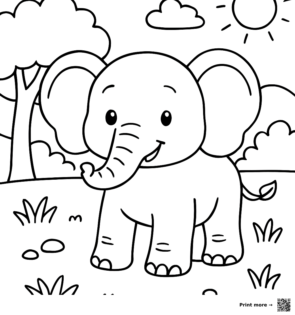 Friendly Elephant