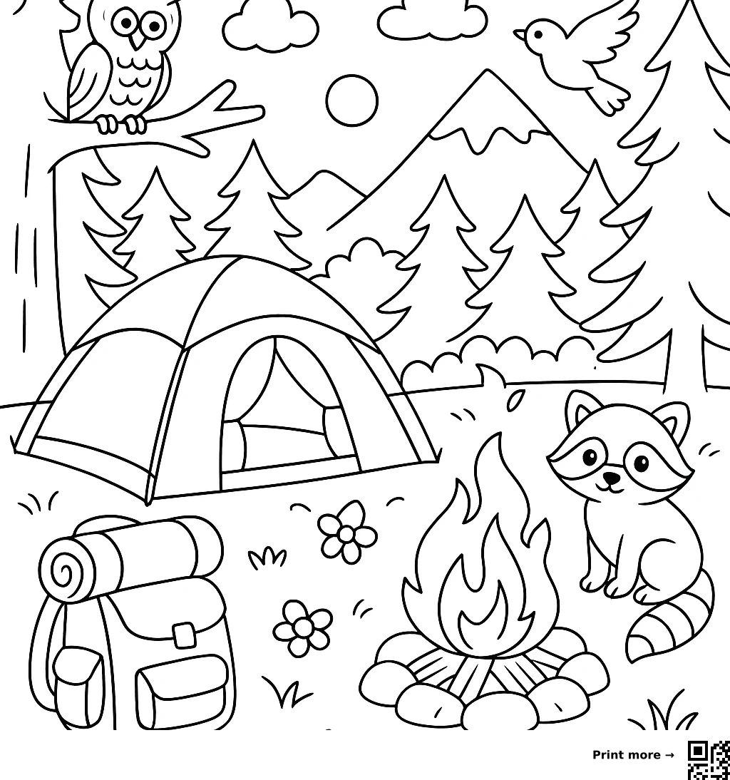 Camping Wildlife