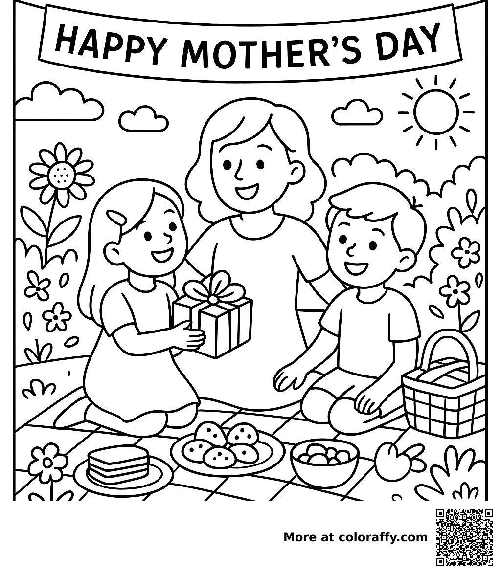 Garden Picnic with Mom