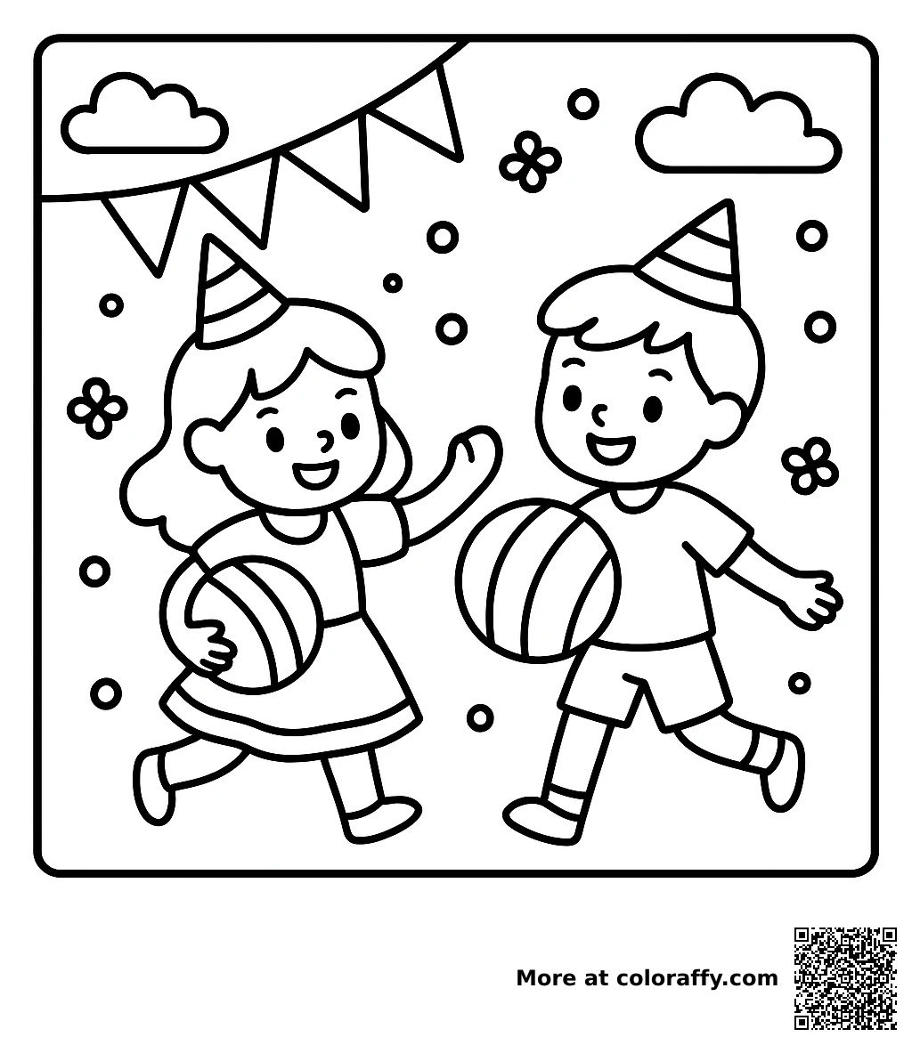 Kids Playing Together