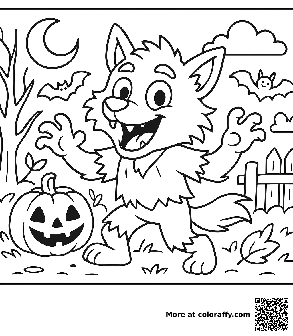 Werewolf at Moonrise