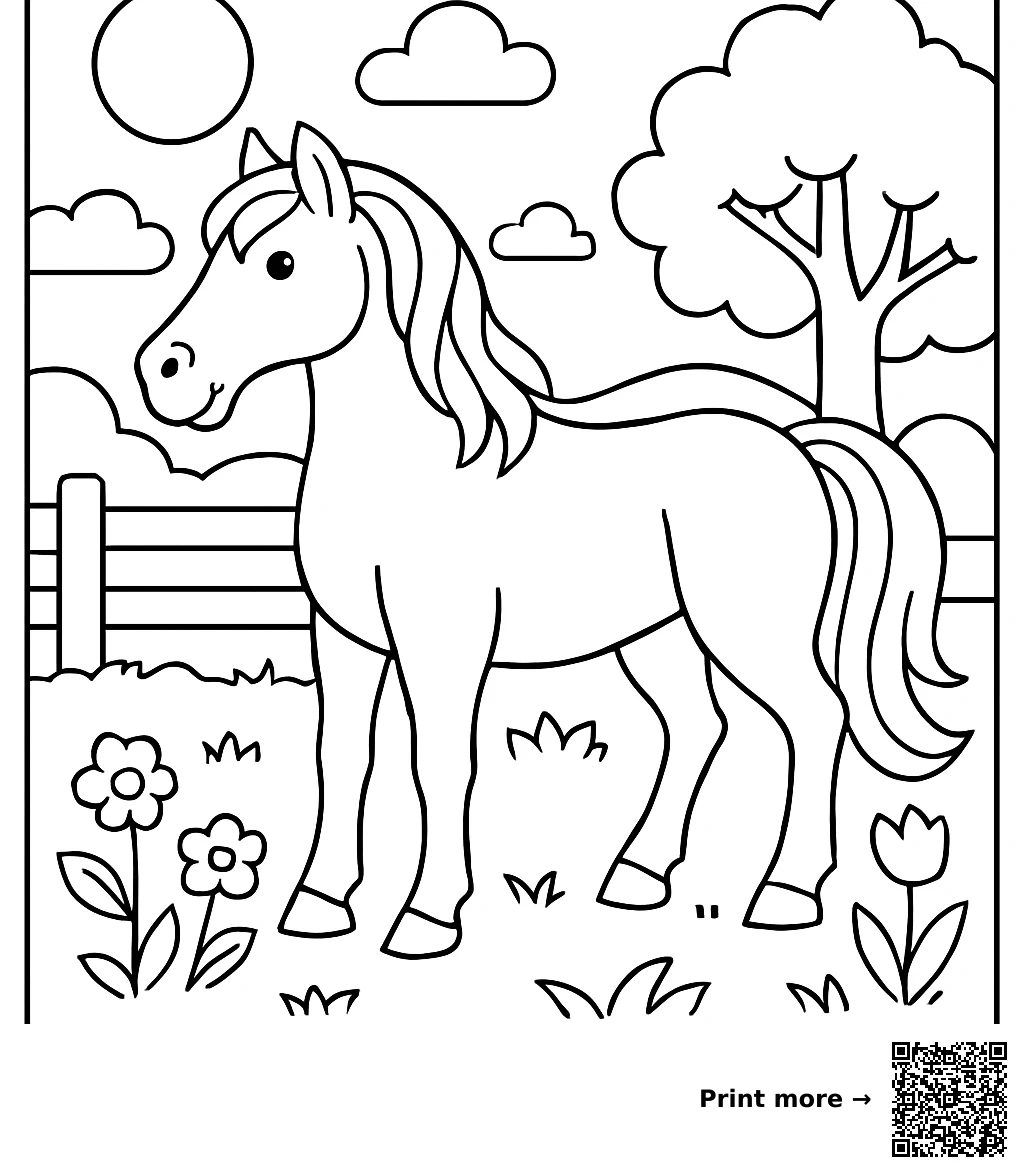 Detailed Horse