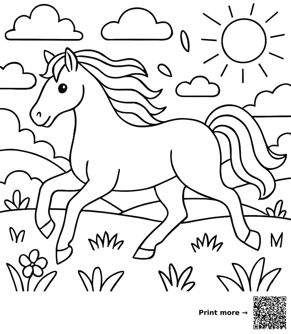 Galloping Horse