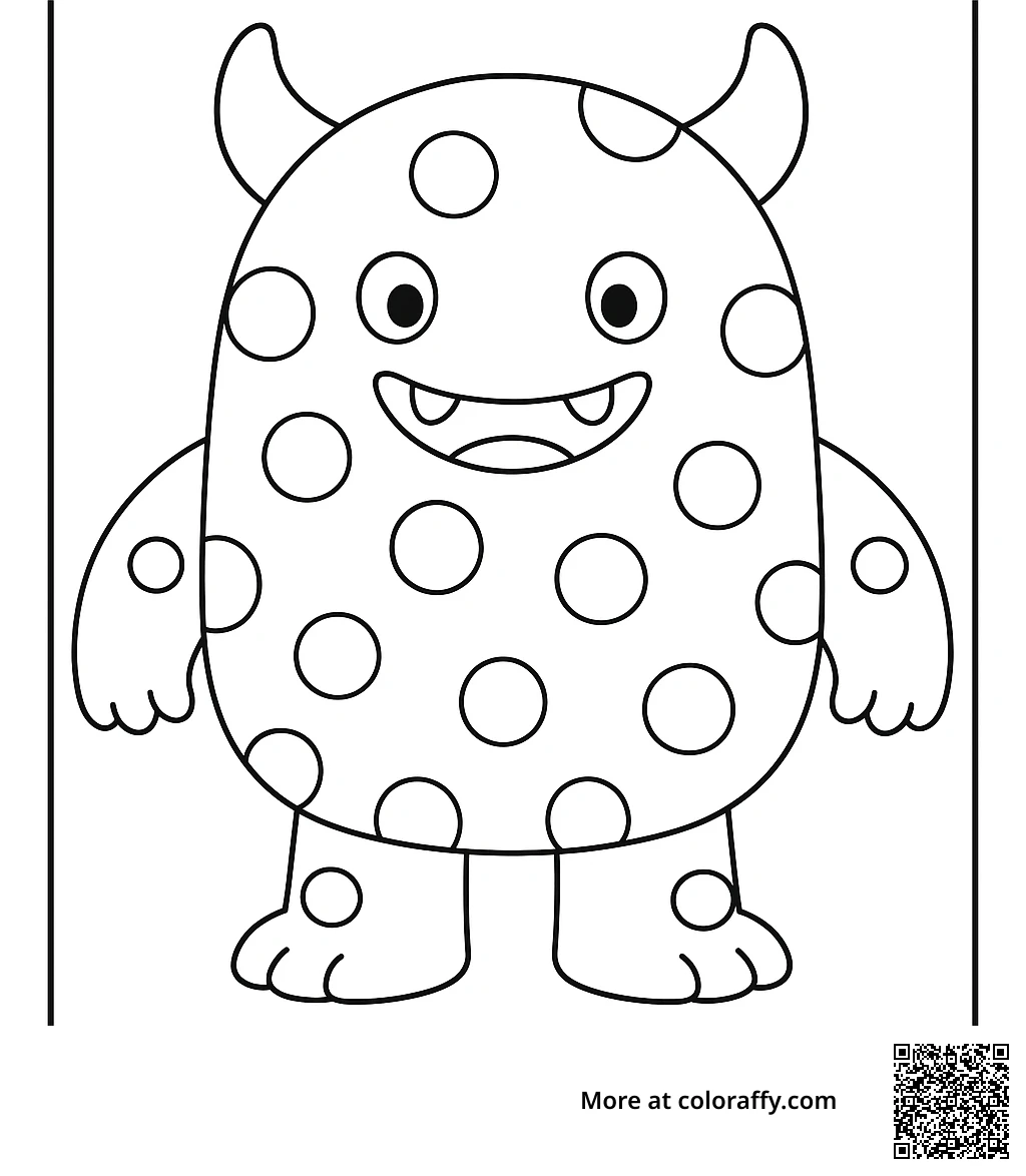 Polka Dot Monster