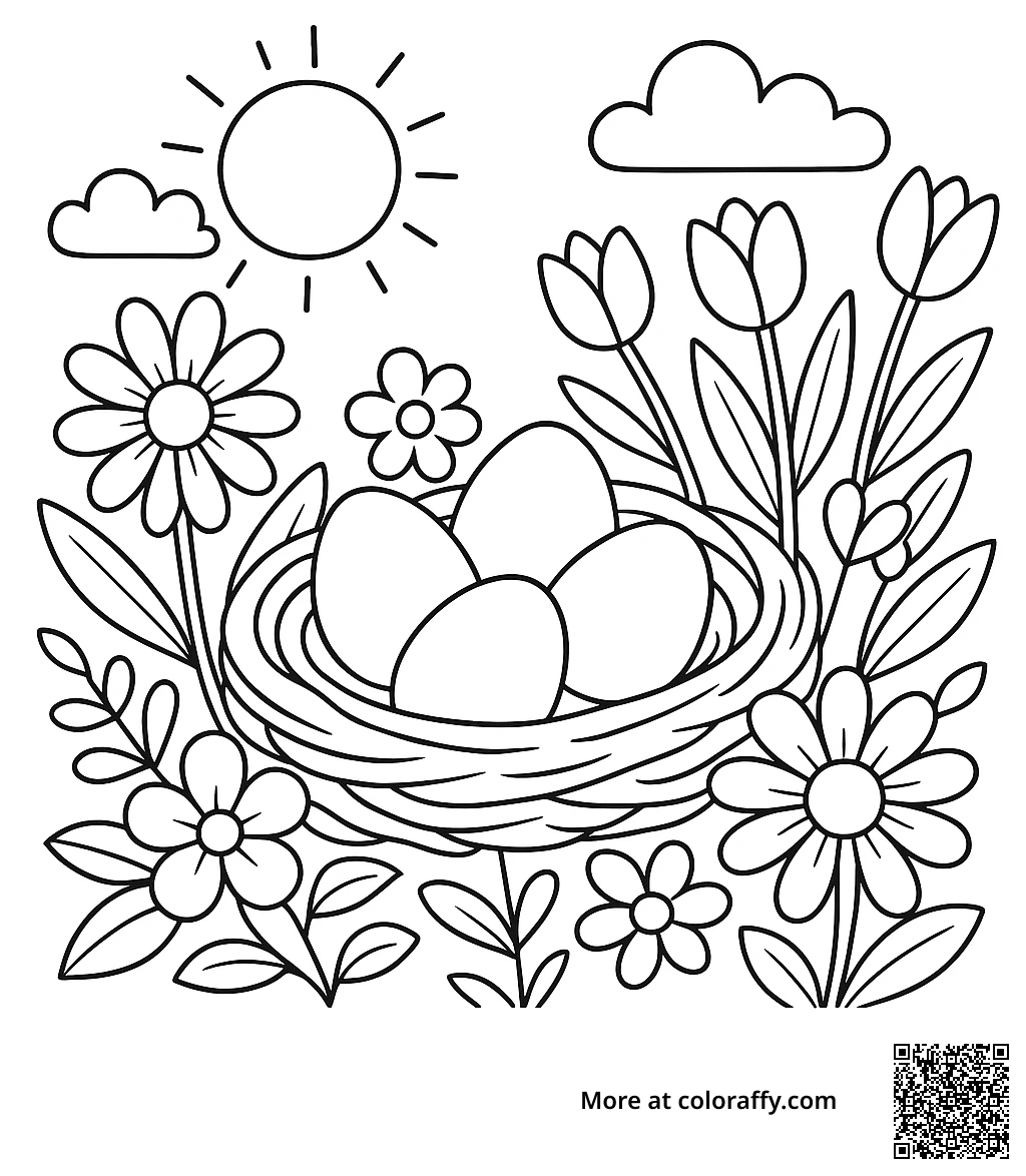 Bird's Nest with Eggs