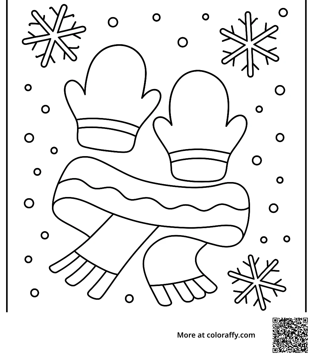 Mittens and Scarf